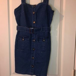 Denim dress